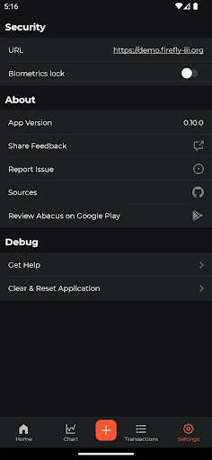 Abacus for Firefly III — 5