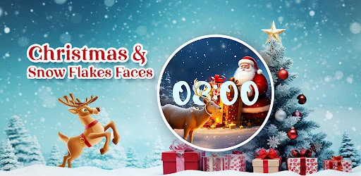 Christmas & Snow Flakes Faces — 9