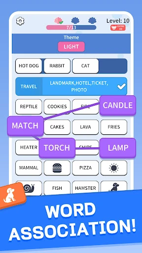 Association Sort: Word Match — 2