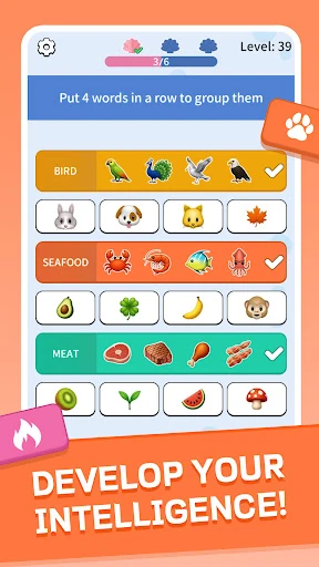 Association Sort: Word Match — 6