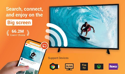 Cast to TV, Chromecast & Roku — 1