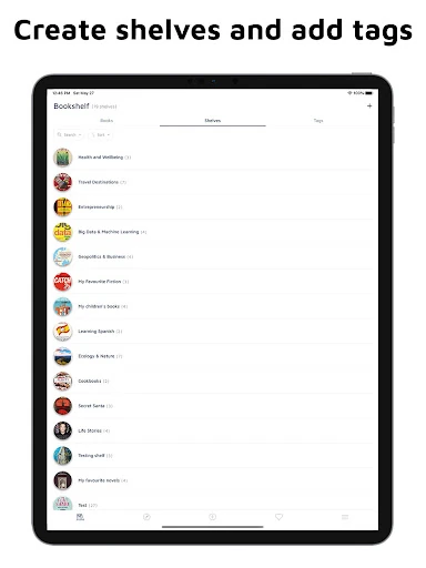 Bookshelf-Your virtual library — 2