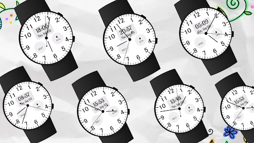 Classic Analog Watch Face — 8