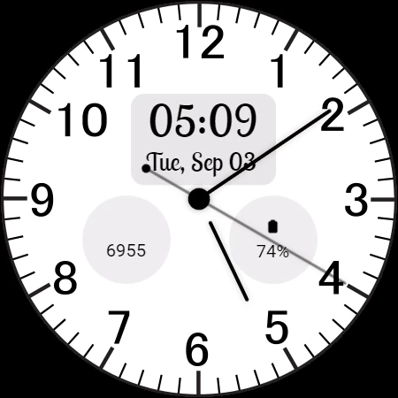 Classic Analog Watch Face — 18
