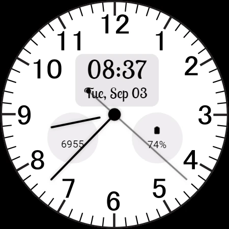 Classic Analog Watch Face — 19