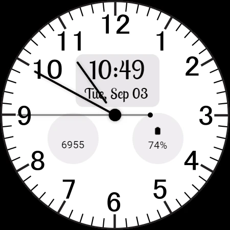 Classic Analog Watch Face — 20