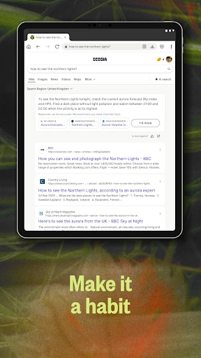 Ecosia: Search to plant trees — 2
