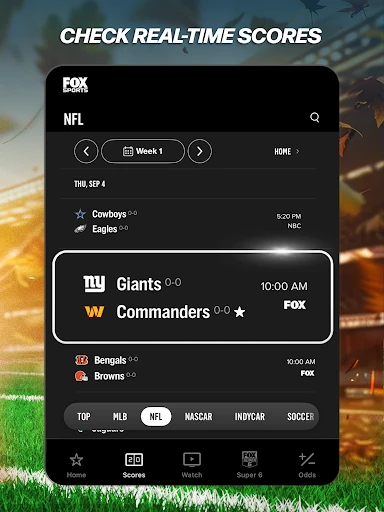 FOX Sports: Watch Live Games — 4