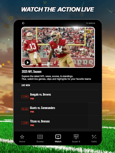 FOX Sports: Watch Live Games — 7