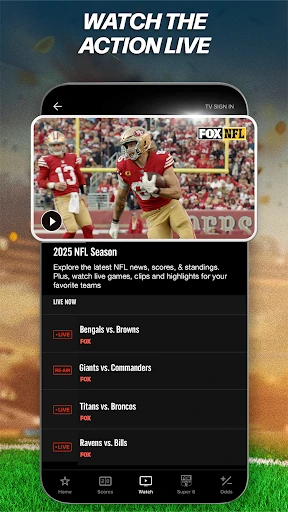 FOX Sports: Watch Live Games — 15