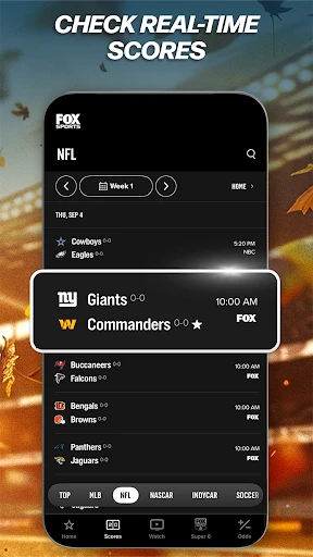 FOX Sports: Watch Live Games — 18