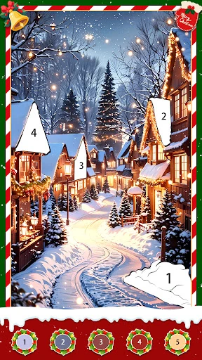 Winter Wonderland Color Page — 7