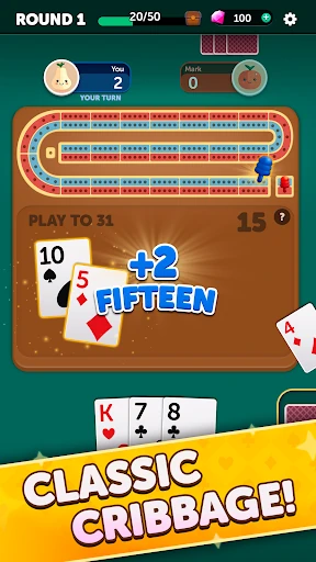 Cribbage Classic - Card Game — 10