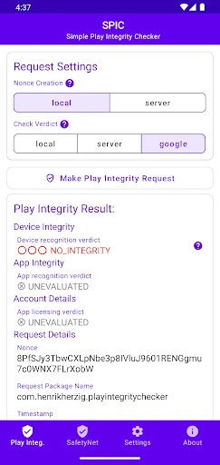 SPIC - Play Integrity Checker — 8