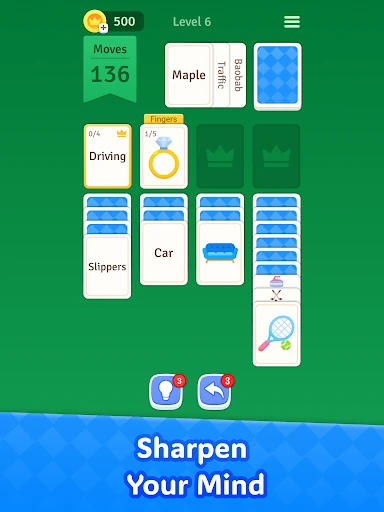 Solitaire Associations Journey β 8
