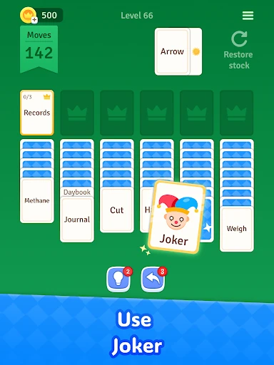 Solitaire Associations Journey β 9
