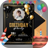 Birthday Invitation Card Maker