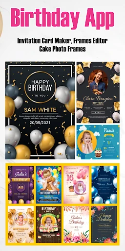 Birthday Invitation Card Maker — 1