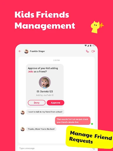 JusTalk Kids - Safe Messenger — 4