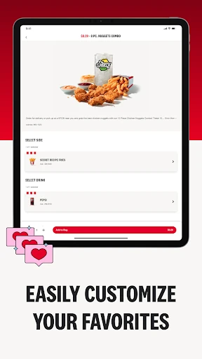 KFC US - Ordering App — 6