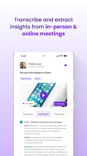 AI Transcribe. Speech to Text — 9
