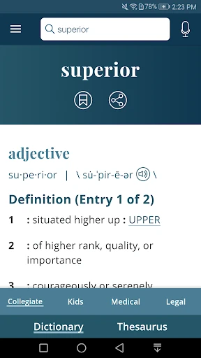 Dictionary - Merriam-Webster — 20