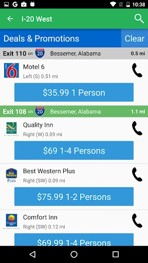 iExit Interstate Exit Guide — 5