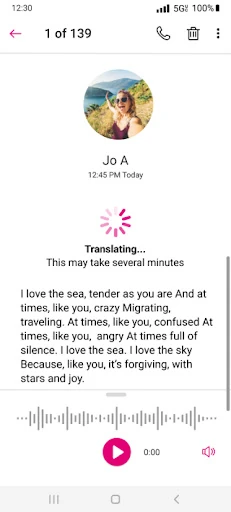 Visual Voicemail — 4