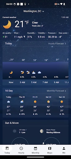 MSN Weather - Forecast & Maps — 1