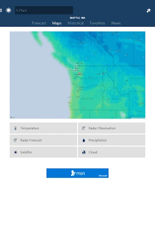 MSN Weather - Forecast & Maps — 6