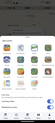 MSN Weather - Forecast & Maps — 15
