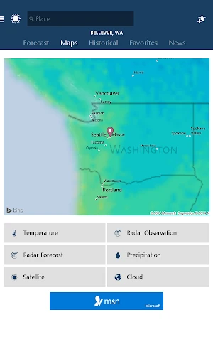 MSN Weather - Forecast & Maps — 17