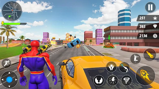 Spider Robot Hero Car Games — 15