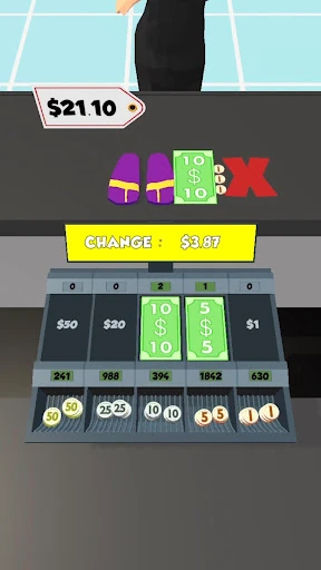 Cashier 3D — 10
