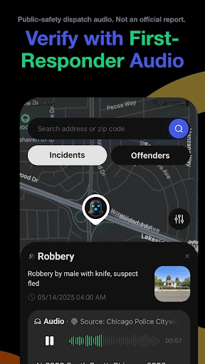 CrimeRadar: Dispatch Alerts — 5