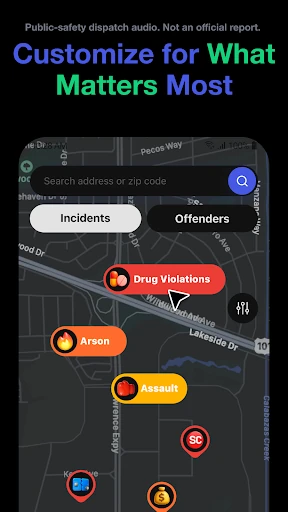 CrimeRadar: Dispatch Alerts — 7