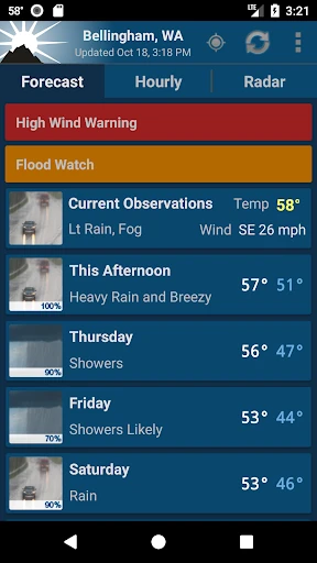 NOAA Weather Unofficial — 1