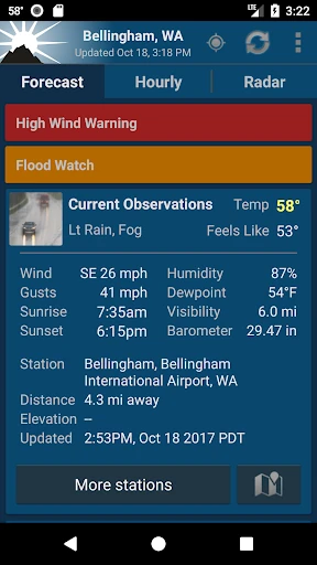 NOAA Weather Unofficial — 7