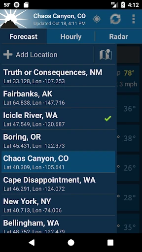 NOAA Weather Unofficial — 11
