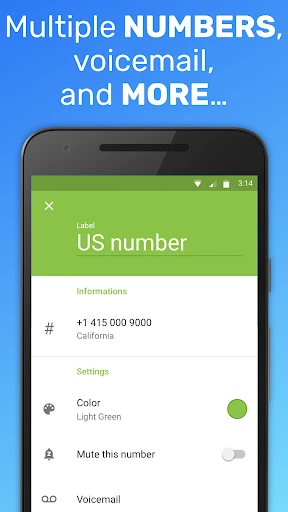 Text Me: Second Phone Number — 5