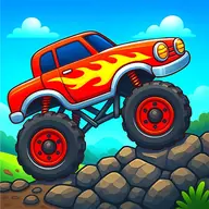 Kids Monster Truck Games 2+