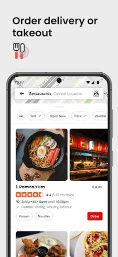 Yelp: Food, Delivery & Reviews — 14