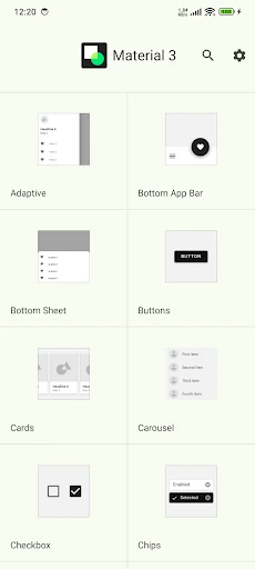 Material Design Components — 1