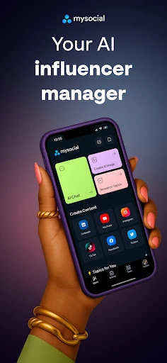 Mysocial: AI Creator Manager — 1