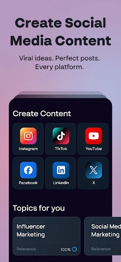 Mysocial: AI Creator Manager — 2