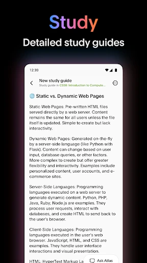 Atlas: AI Answers, Tutor, Math — 6