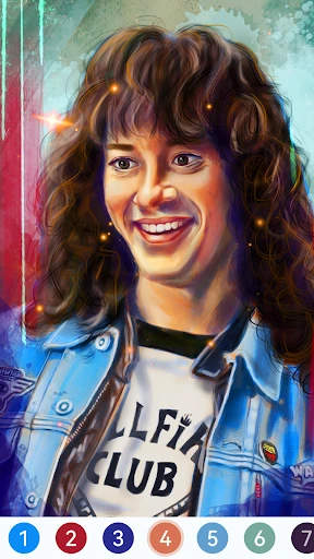 Stranger Thing Paint by Number — 7