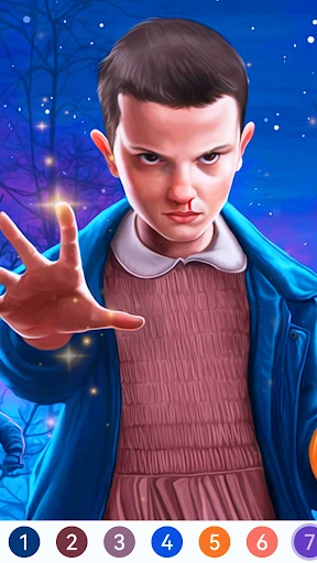 Stranger Thing Paint by Number — 15