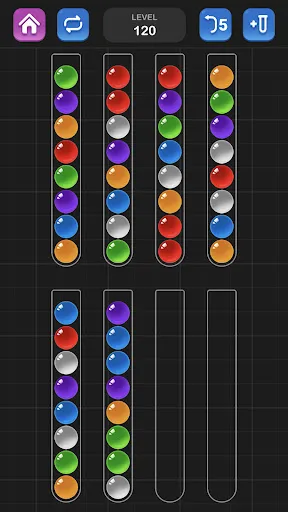 ボール選別 - 脳を鍛える色分けパズル ゲーム — 2