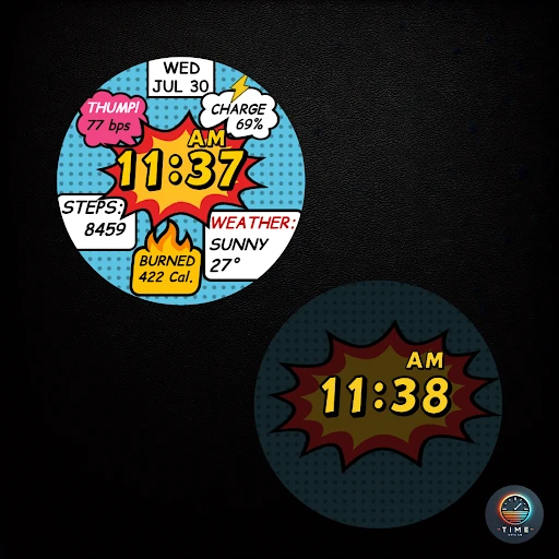 POP Time ウォッチフェイス — 3